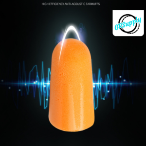 GR Supply Soft Foam Ear Plugs, Comfortable Ear Plugs For Sleeping, Construction Work, Sports and All Loud Events(pack of 100 pairs)