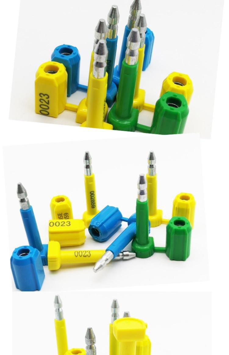 GR Supply Bolt Seals, High Security Shipping Seal with Print Progressive Numbering for Trucks, Trailers, Cargo Container Seals ISO Certified (Box of 10pcs) - Image 8